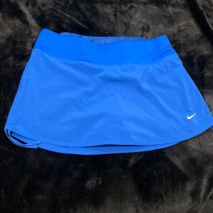 Nike one time used Tennis skort blue and black XS